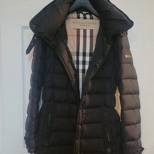 Burberry Brit Belted Puffer